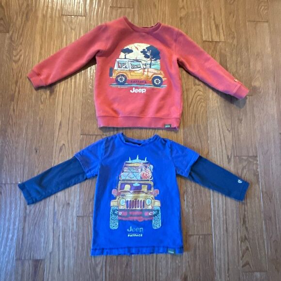 FAT Face UK Jeep sweatshirt and long sleeve bundle size 5/6 - Picture 2 of 7